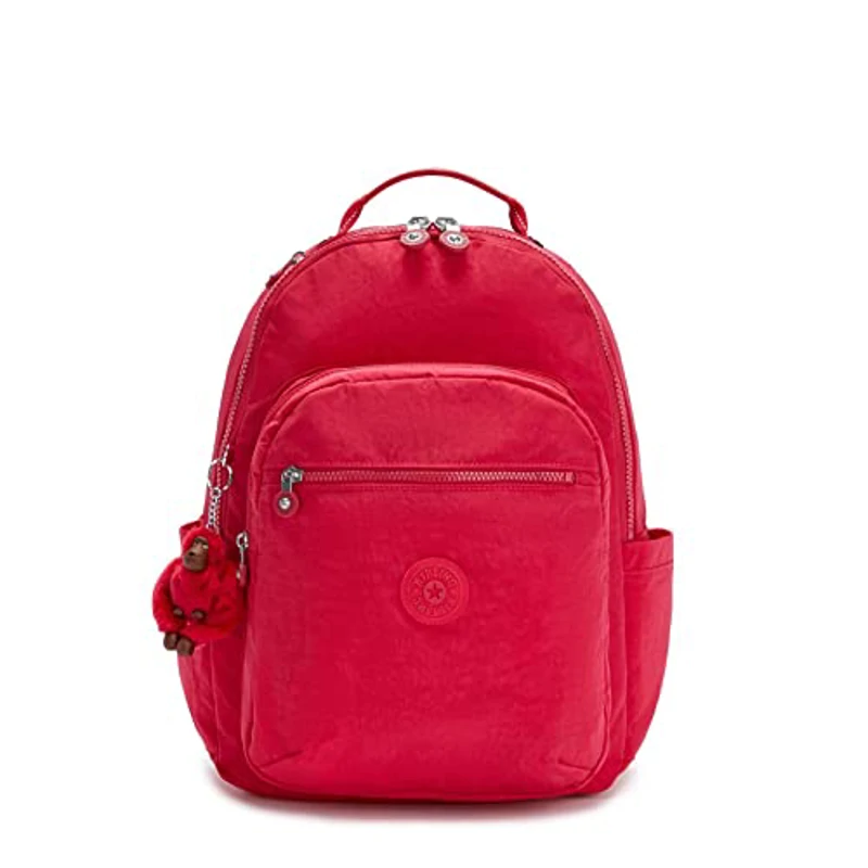 Kipling Seoul Mochila Grande, True Pink (Rosa) - Imagen 2