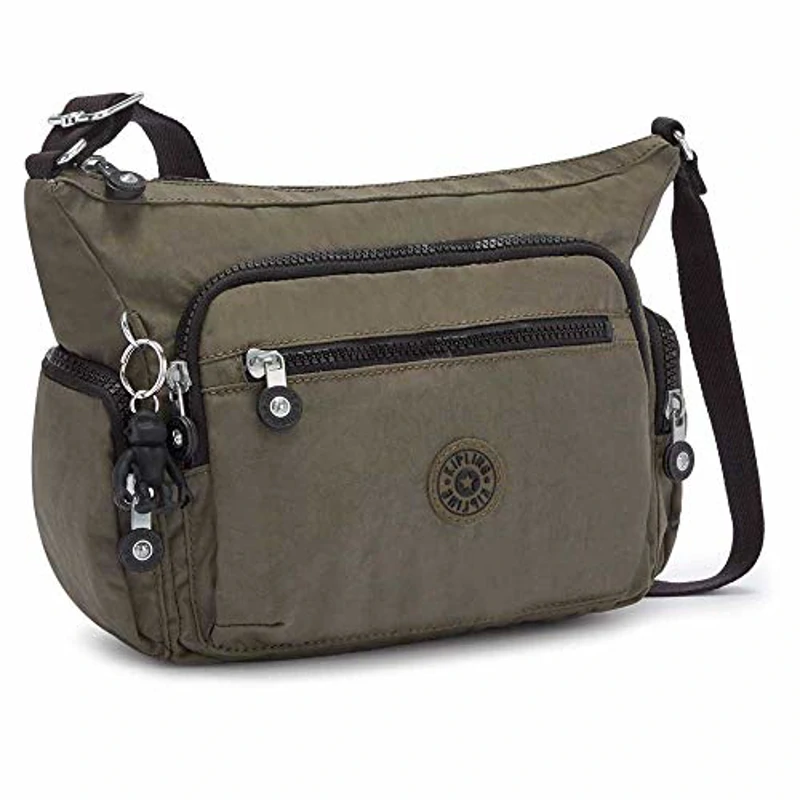 Kipling Gabbie S Bandolera Pequeña, Talla única, Green Moss - Imagen 3
