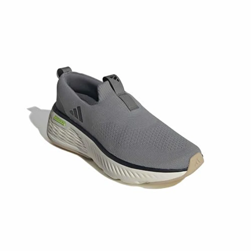 adidas Cloudfoam GO Lounger Shoes, Zapatos Hombre, Grey Three/Core Black/Off White, 39 1/3 EU - Imagen 3