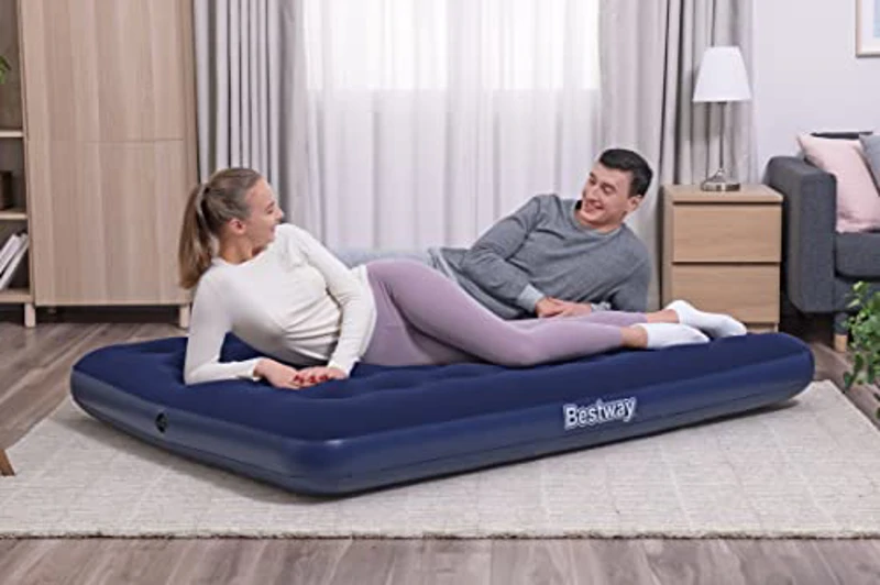BESTWAY Colchón Hinchable Doble Full 191x137x22 cm Azul - Imagen 2
