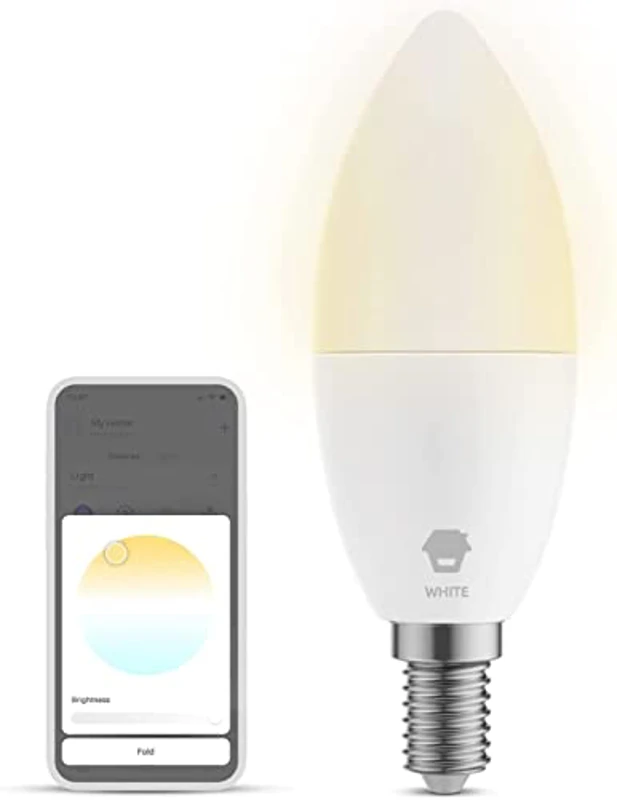 Chuango Bombilla inteligente Wifi - Bombilla inteligente conectada para el ahorro de energía - Forma y color diferentes (Amande, Amarillo) - Imagen 1
