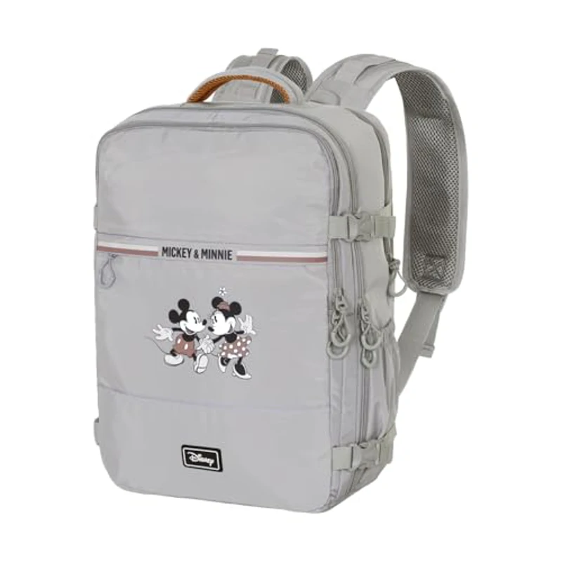 Disney Minnie Mouse Face-Mochila Mercury Viaje Cabina Avión 40x20x25cm, Multicolor, Capacidad 20 L - Imagen 1