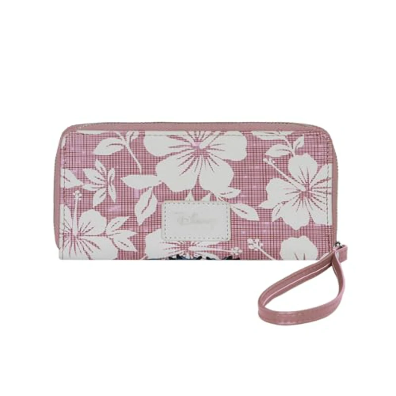 Disney Lilo y Stitch Maui-Billetero Essential, Rosa, 19 x 10 cm - Imagen 3