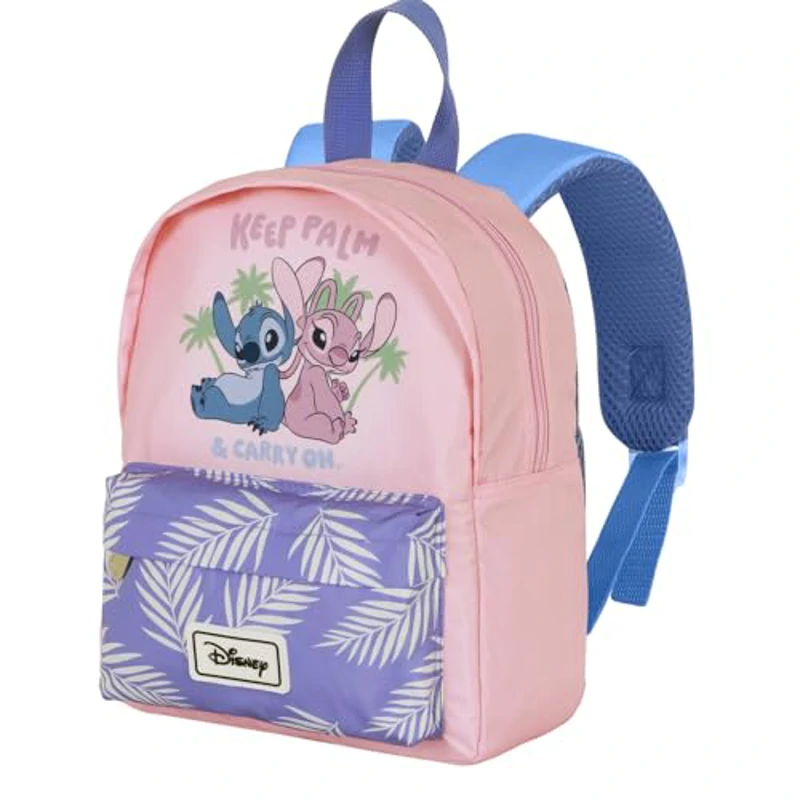 Disney Lilo y Stitch Keep-Mochila Preescolar Joy, Rosa, 22 x 27 cm, Capacidad 5 L - Imagen 1