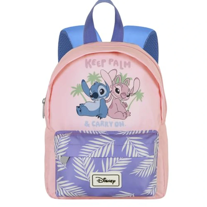 Disney Lilo y Stitch Keep-Mochila Preescolar Joy, Rosa, 22 x 27 cm, Capacidad 5 L - Imagen 2
