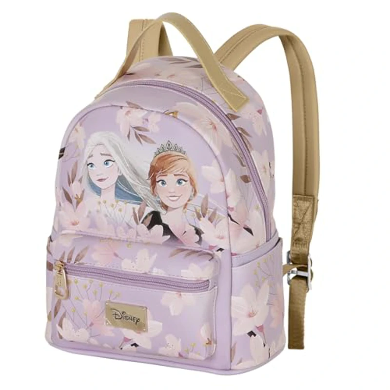 Disney Frozen 2 Petal-Mochila Heady Pequeña, Lila, 22 x 25 cm, Capacidad 8 L - Imagen 1