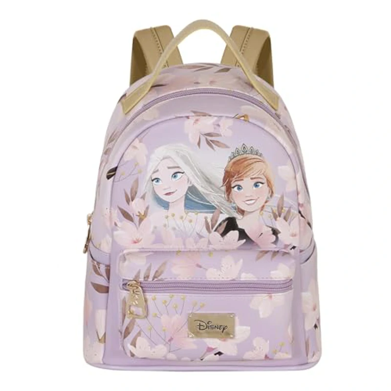 Disney Frozen 2 Petal-Mochila Heady Pequeña, Lila, 22 x 25 cm, Capacidad 8 L - Imagen 2
