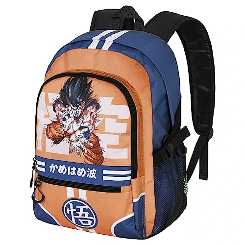 Dragon Ball (Bola de Dragón) Kamehameha-Mochila Fight FAN 2.0, Naranja, 31 x 44 cm, Capacidad 24 L - Imagen 1