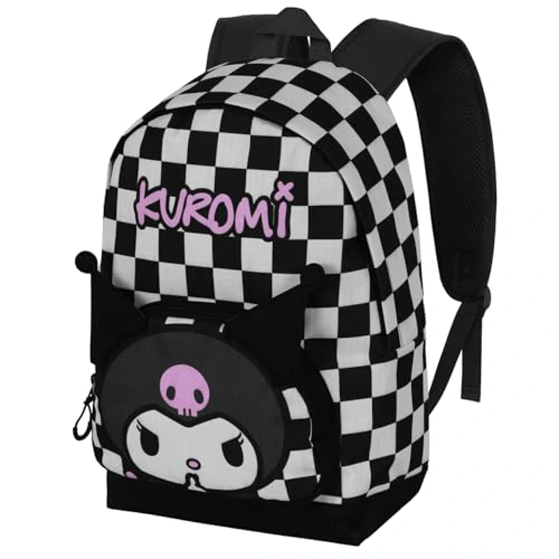 Karactermania Sanrio Kuromi B and W-Mochila HS FAN 2.2, Negro, 31 x 44 cm, Capacidad 24 L - Imagen 1