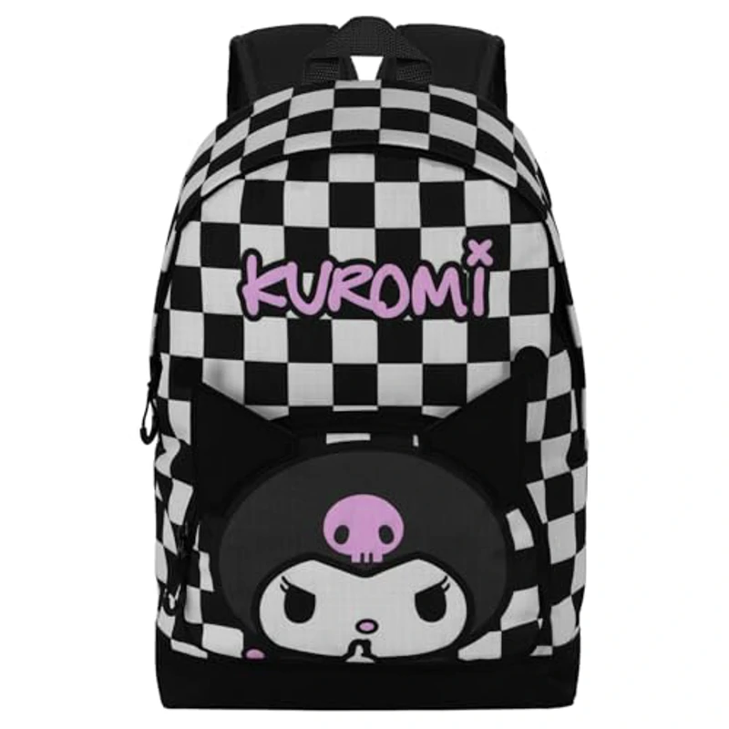 Karactermania Sanrio Kuromi B and W-Mochila HS FAN 2.2, Negro, 31 x 44 cm, Capacidad 24 L - Imagen 2