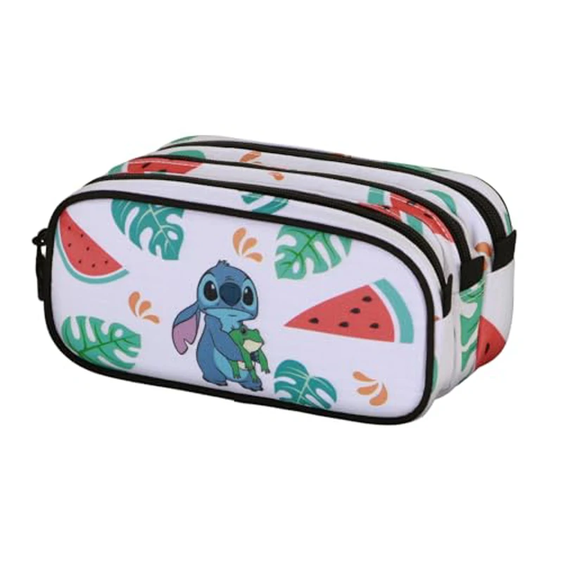 Disney Lilo y Stitch Frog-Estuche Portatodo Trick Fan 2.2, Multicolor, 23 x 11 cm - Imagen 1