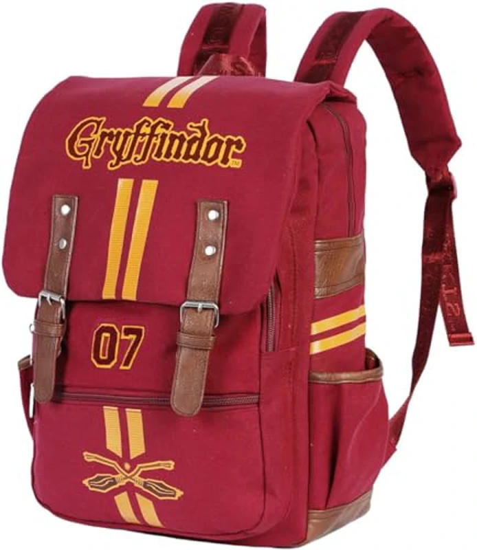 Harry Potter Lion-Mochila Oxford, Rojo, 29 x 40 cm, Capacidad 16 L - Imagen 1