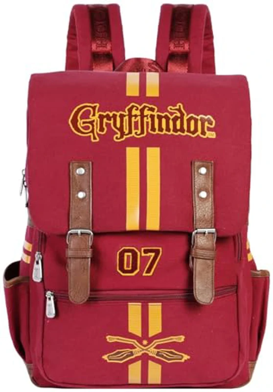 Harry Potter Lion-Mochila Oxford, Rojo, 29 x 40 cm, Capacidad 16 L - Imagen 2