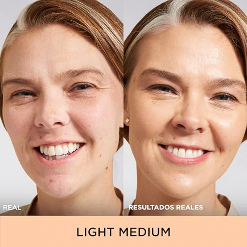 IT Cosmetics, Base de Maquillaje, Tratamiento Antiedad e Hidratante con SPF40, Cobertura Media, Acabado Luminoso, 12 Tonos Disponibles, Light Medium, YSBB CC+ Nude Glow, 32 ml - Imagen 2