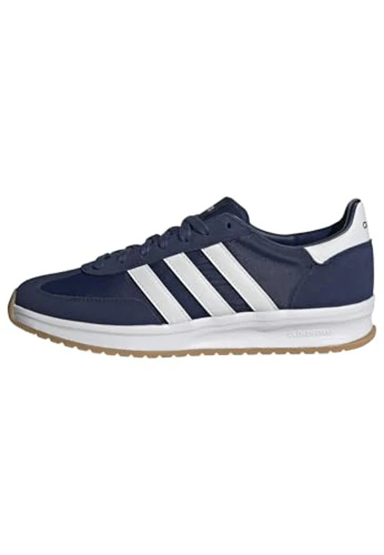 adidas Run 70S 2.0 Shoes, Zapatos Hombre, Dark Blue/Cloud White/Cloud White, 42 2/3 EU - Imagen 1