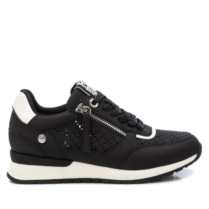 REFRESH - Zapatilla Mujer Negro - Calzado Cómodo y Versátil - Moda Casual - Modelo 17278906 (Talla 37) - Imagen 2