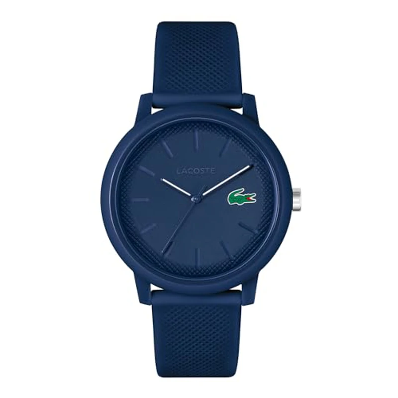 Lacoste Reloj Analógico de Cuarzo para Hombre o Mujer, con una elegante correa de silicona con textura petit piqué - Imagen 1