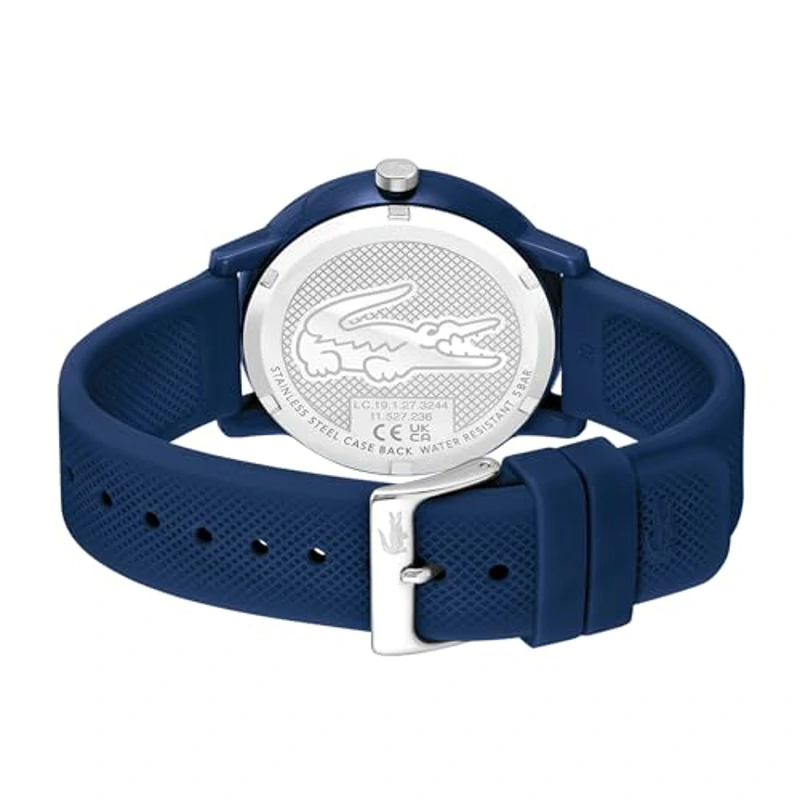 Lacoste Reloj Analógico de Cuarzo para Hombre o Mujer, con una elegante correa de silicona con textura petit piqué - Imagen 3