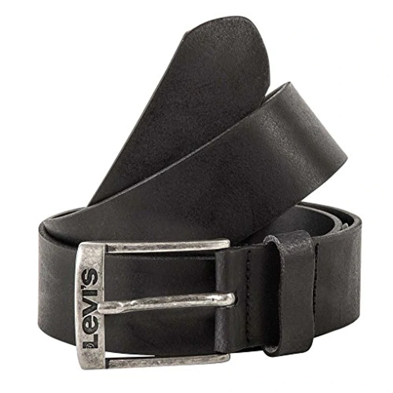 Levi's New Duncan, Cinturón Unisex adulto, Negro (Regular Black), 70 - Imagen 1