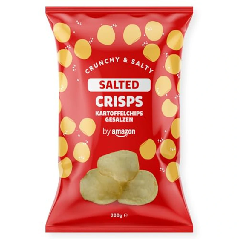 by Amazon Patatas Fritas Saladas, 200g - Imagen 1