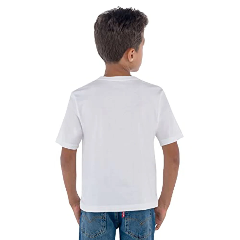 Levi's Lvb Batwing Tee Camiseta, Blanco, 12 años Niños - Imagen 2