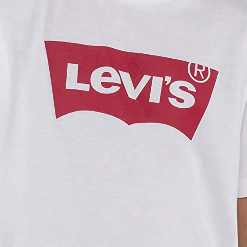 Levi's Lvb Batwing Tee Camiseta, Blanco, 12 años Niños - Imagen 3