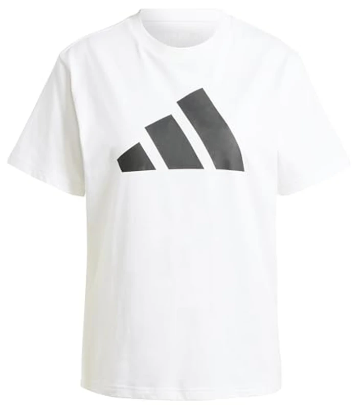 adidas Mujer PWR 3 Graphic tee, White, S - Imagen 1