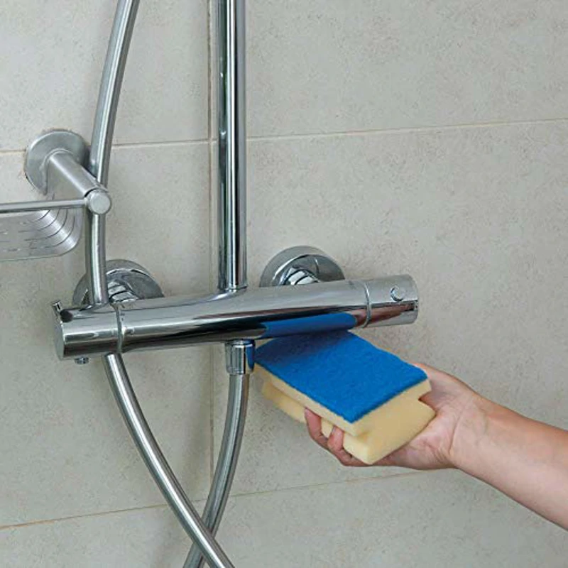 HG Limpiador cal y óxido, Elimina las Manchas de Cal de Grifos, Lavabos e Inodoros, Descalcificador para Cabezales de Ducha, Bañeras y Mamparas - 500 ml - Imagen 2