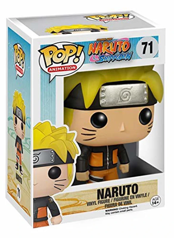 Funko Pop! Vinyl: Anime: Naruto Uzumaki - Naruto Uzumaki Noir/Gris - Naruto Shippuden - Figura de Vinilo Coleccionable - Idea de Regalo - Mercancia Oficial - Juguetes para Niños y Adultos - Imagen 2