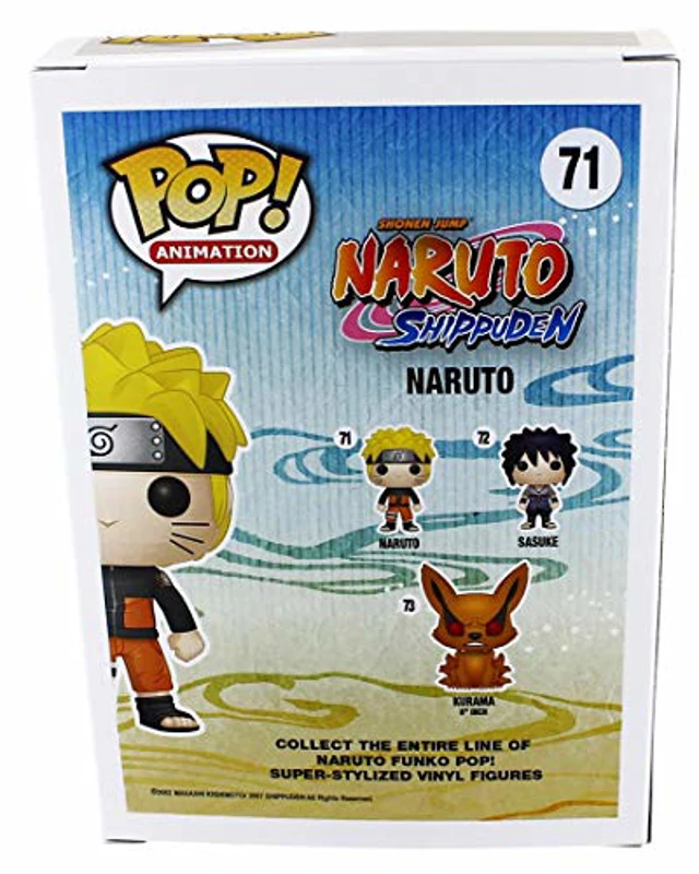 Funko Pop! Vinyl: Anime: Naruto Uzumaki - Naruto Uzumaki Noir/Gris - Naruto Shippuden - Figura de Vinilo Coleccionable - Idea de Regalo - Mercancia Oficial - Juguetes para Niños y Adultos - Imagen 3