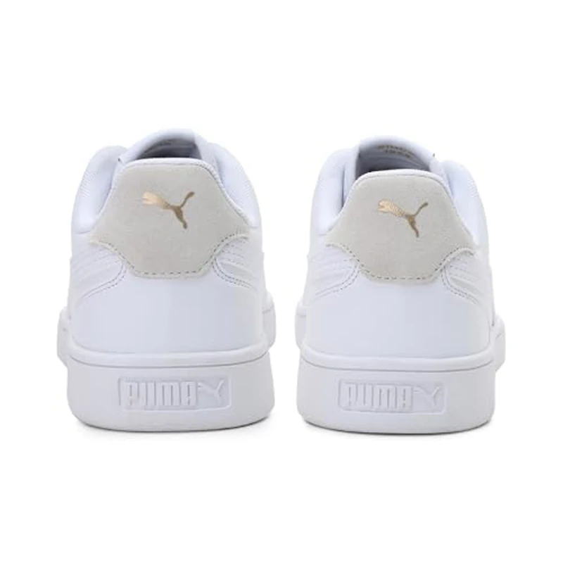 PUMA Shuffle, Sneakers Unisex Adulto, White White Team Gold, 42 EU - Imagen 3