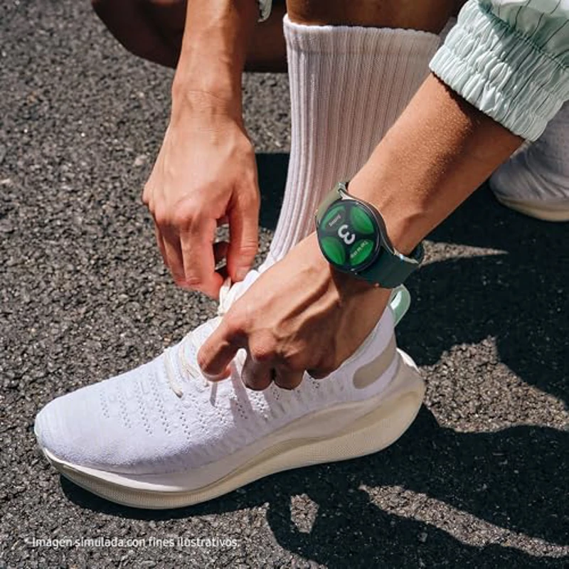 Samsung Galaxy Watch7 4G LTE + Correa - Smartwatch 40mm, Control de Salud, Seguimiento Deportivo, Verde (Versión Española) - Imagen 2