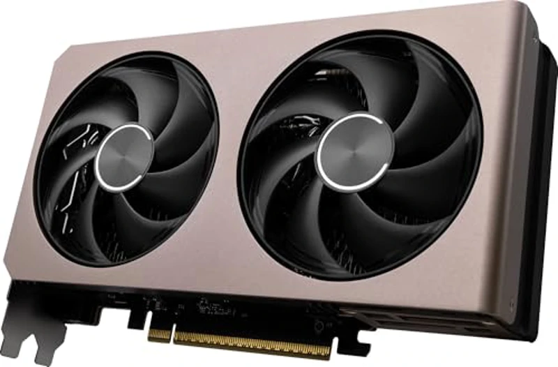 MSI GeForce RTX 5060 Ti 16G Inspire 2X OC Tarjeta gráfica, RTX 5060 Ti, 16GB GDDR7 (28Gbps/128-bit), PCIe 5.0 - Diseño térmico de Doble Ventilador (2 x STORMFORCE Fan) - HDMI 2.1b, DisplayPort 2.1b - Imagen 3