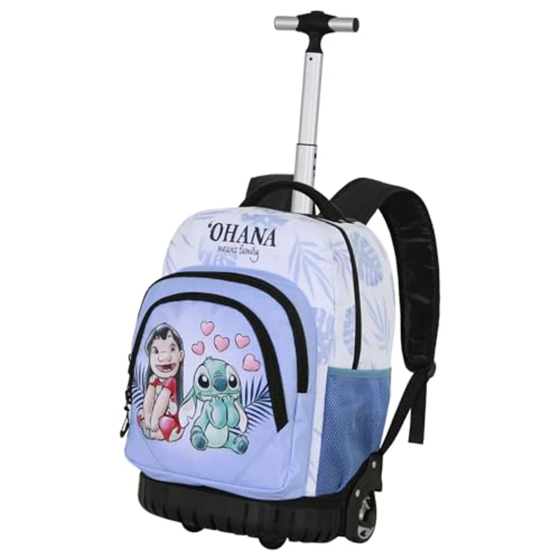 Disney Lilo y Stitch Couple-Mochila Trolley GTS FAN, Lila, 32 x 47 cm, Capacidad 30 L - Imagen 1