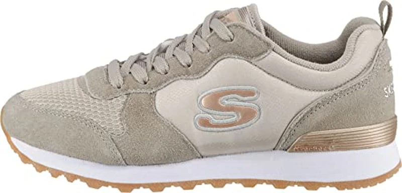 Skechers OG 85 Goldn Gurl, Zapatillas para Mujer, Gray Tpe, 38 EU - Imagen 2