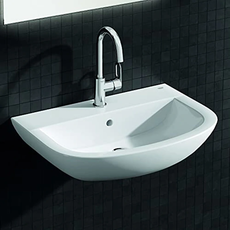 Grohe Loop - Grifo de lavabo monomando con barra de tiro, Tamaño L, 23763000 - Imagen 3