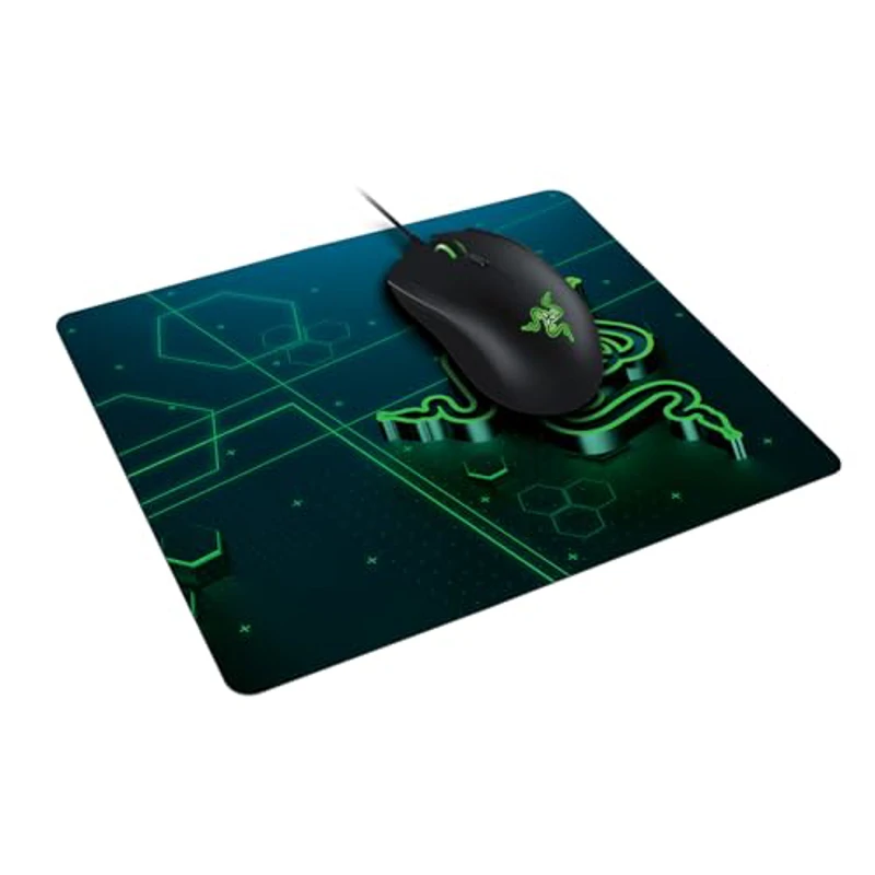 Razer Goliathus Mobile- Alfombrilla de ratón Fina y Suave para Juegos para Llevar,Alfombrilla de Mouse compacta con Superficie de Tela sin fricción,Borde Acolchado,Antideslizante - Imagen 2