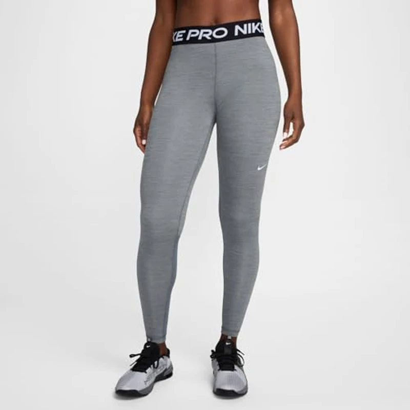 Nike CZ9779 W NP 365 Tight Leggings Women's Smoke Grey/htr/Black/White L - Imagen 2