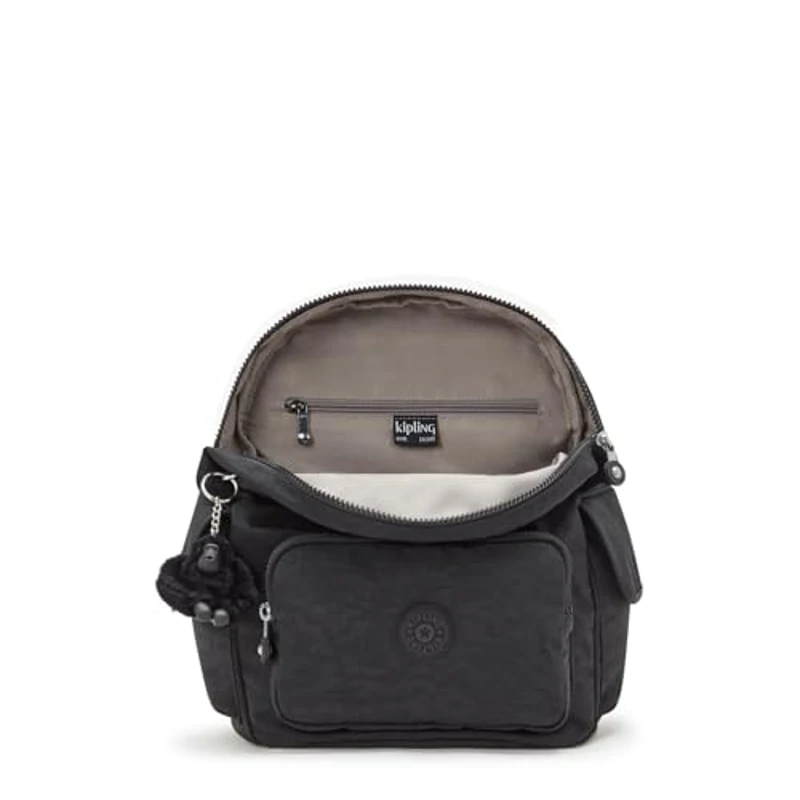 Kipling City Pack S Mochila Pequeña, Talla única, Black Noir - Imagen 3