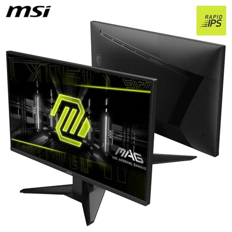 MSI mag 275QF Monitor Gaming Plano WQHD (2560x1440) Panel IPS rápido¡, 180Hz / 0.5 m (GtG, mín.), 1 ms (MPRT) 16:9, HDR Ready, 300 nits, Negro - Imagen 2