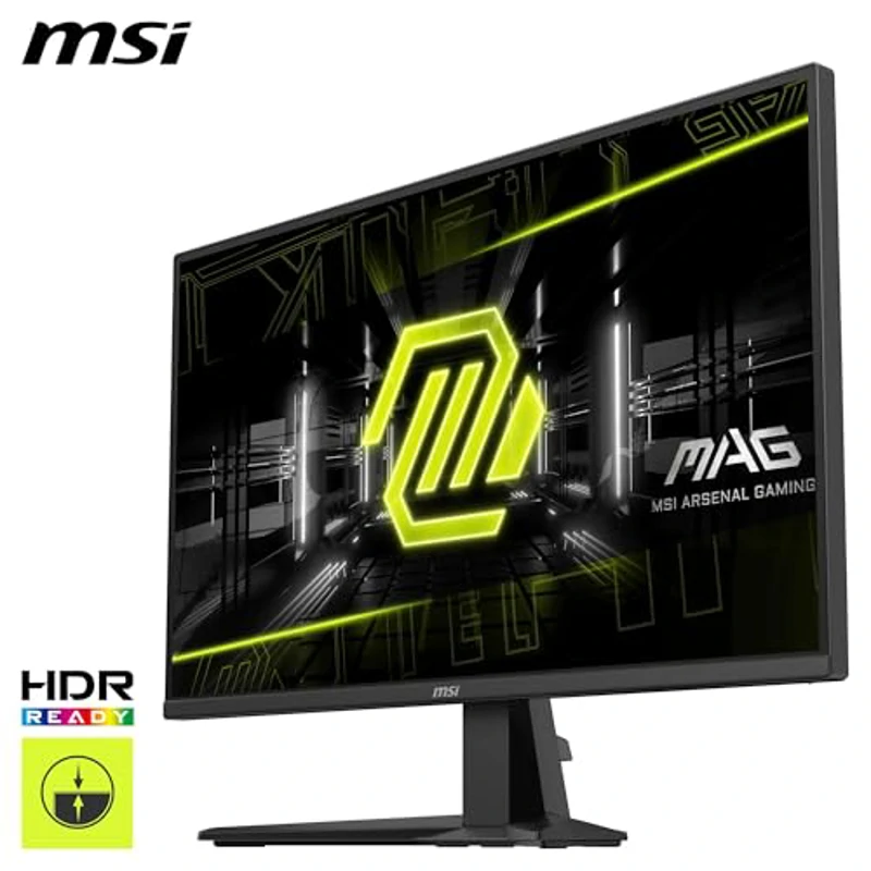MSI mag 275QF Monitor Gaming Plano WQHD (2560x1440) Panel IPS rápido¡, 180Hz / 0.5 m (GtG, mín.), 1 ms (MPRT) 16:9, HDR Ready, 300 nits, Negro - Imagen 3