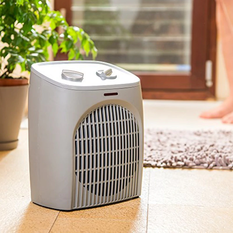 Taurus Tropicano Bagno Termoventilador, calefactor compacto, seguridad IP21 especial baños, termostato regulable, 2 velocidades de calor (1000W - 2000W) + ventilador, luz led, silencioso - Imagen 2