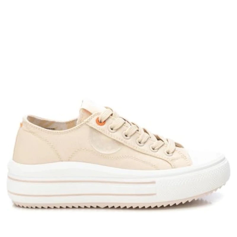 REFRESH - Zapatilla Mujer Beige - Calzado Cómodo y Versátil - Moda Casual - Modelo 17271905 (Talla 39) - Imagen 2