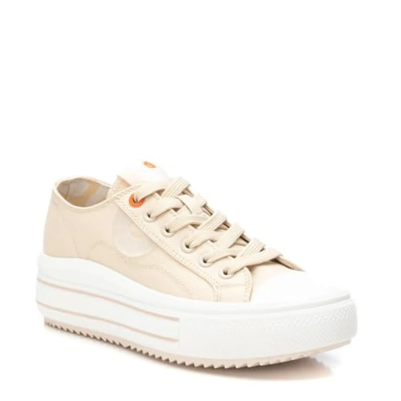 REFRESH - Zapatilla Mujer Beige - Calzado Cómodo y Versátil - Moda Casual - Modelo 17271905 (Talla 39) - Imagen 3