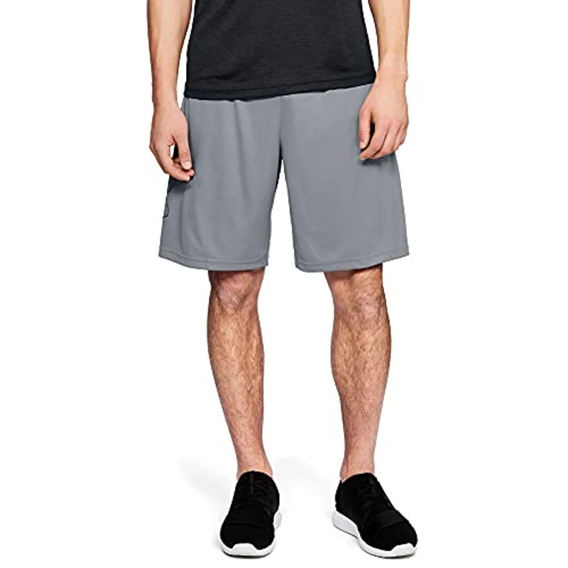 Under Armour Tech Graphic Short Pantalones cortos, Steel, L Hombre - Imagen 1