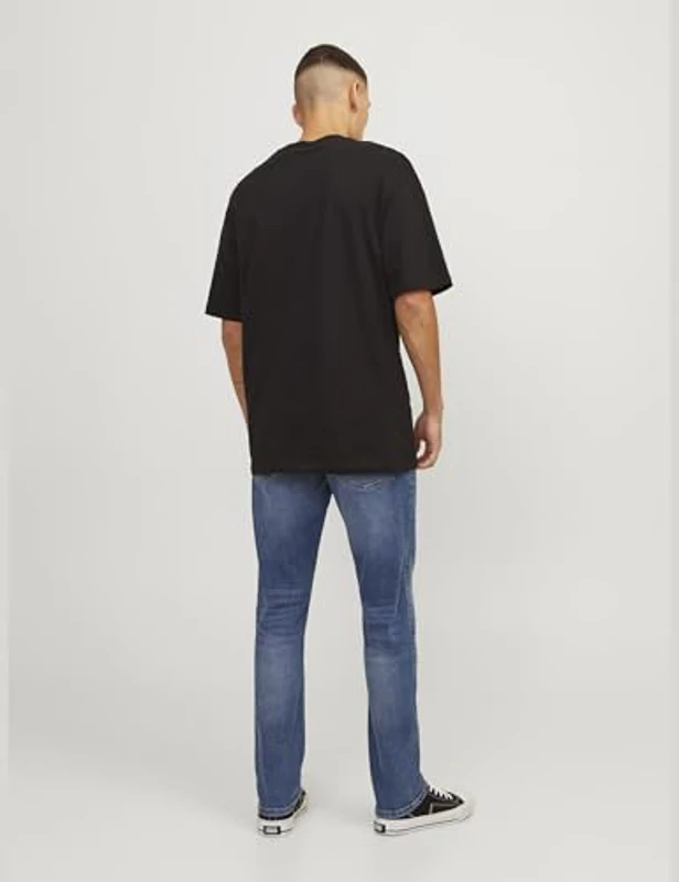 JACK & JONES Jjiglenn Jjoriginal Na 031 Pantalones, Azul (Blue Denim), 30W / 30L para Hombre - Imagen 2