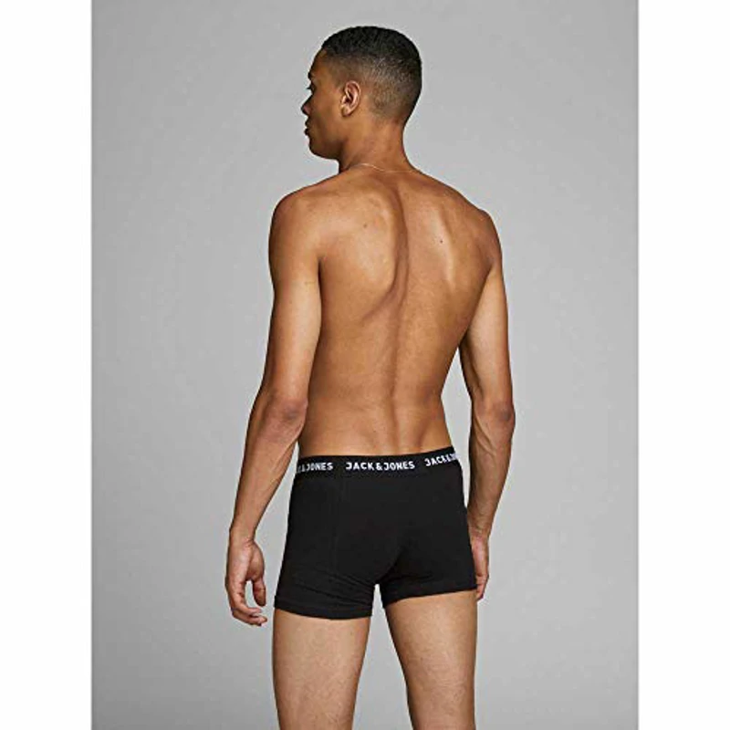 Jack & Jones Trunks 7-Pack Trunks Black m Black M - Imagen 2