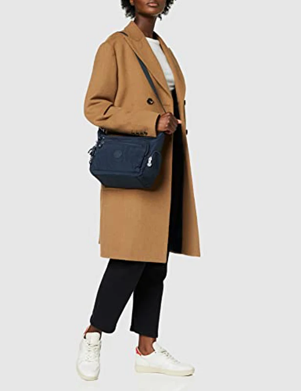 Kipling Gabbie S Bandolera Pequeña, Talla única, Blue Bleu 2 - Imagen 2