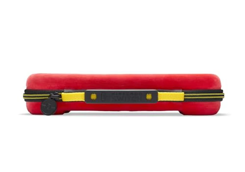 PowerA Funda Protectora Nintendo Switch, Switch Lite y Modelo OLED, Funda Protectora rígida con asa de Transporte y Almacenamiento para 9 Tarjetas de Juego, Oficial: Pokemon; Pikachu Jump - Imagen 3