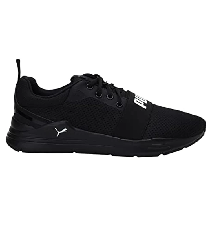 PUMA Wired Run Ps, Zapatillas Unisex niños, Puma Black Puma White, 32 EU - Imagen 2